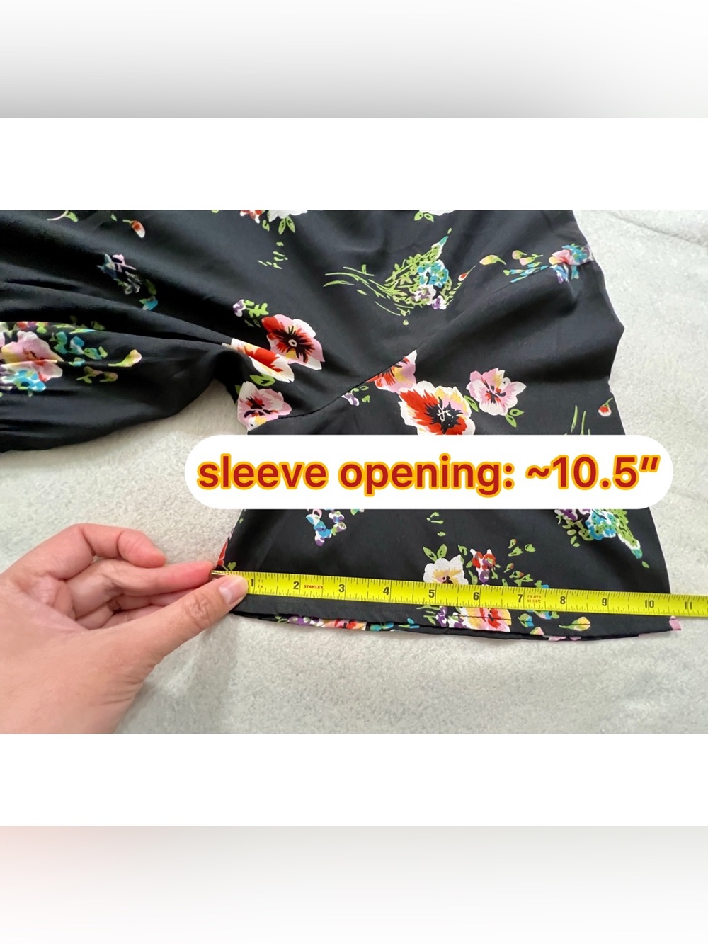Missguided black floral maxi dress US women’s 8 UK 12 NWOT - Picture 11 of 16
